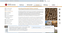 Desktop Screenshot of homoeopathie-koethen.de